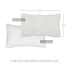 Seasons Crest Pillow Cable Knit Sweater Pillow White 12x20