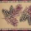 Seasons Crest Pillow Connell Pinecone Pillow 14x22