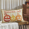 Country Halloween Welcome Fall Pillow 14x22 - The Village Country Store 