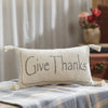 Harvest Blessings Give Thanks Woven Pillow 7x13 - The Village Country Store 