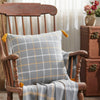 Harvest Blessings Woven Plaid Pillow 18x18 - The Village Country Store 