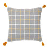 Harvest Blessings Woven Plaid Pillow 18x18 - The Village Country Store 