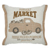 Harvest Market Fresh Picked Pumpkin Truck Pillow 18x18 - The Village Country Store 