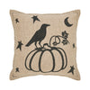 Raven Harvest Burlap Jute Pillow 12x12 - The Village Country Store 
