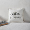 Seasons Crest Pillow Risen Easter Blessings Cross Pillow 12x12