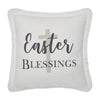 Seasons Crest Pillow Risen Easter Blessings Cross Pillow 12x12