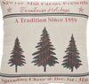 Sawyer Mill Holiday Tree Pillow 18x18 - The Village Country Store 