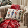 Seasons Crest Pillow Traditional Nutcracker Pillow 14x20