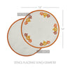 Country Halloween Stencil Placemat 14 inch Diameter - The Village Country Store 