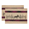 Cumberland Moose Placemat Set of 2 13x19 - The Village Country Store 