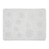 Yuletide Burlap Antique White Snowflake Placemat Set of 2 13x19 - The Village Country Store 