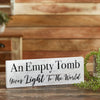Seasons Crest Sign An Empty Tomb Wooden Sign 5x15