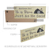 Seasons Crest Sign Celebrate Grace He Is Risen Just As He Said MDF Wall Sign 8x19x1