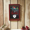 Cookies For Santa Framed Wall Hanging Sign 12x8 - The Village Country Store 