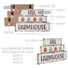 Fall Farmhouse Pumpkins Block Sign Set of 3 Sizes - The Village Country Store 