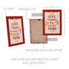 Give Thanks In Everything Fall Leaves Wall Sign 12x8 - The Village Country Store 