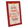 Give Thanks In Everything Fall Leaves Wall Sign 12x8 - The Village Country Store 