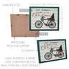 Have Yourself A Merry Little Christmas Bicycle Wall Hanging Sign 13x16 - The Village Country Store 