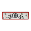 Jolly Snowflake Block Sign 3x10 - The Village Country Store 