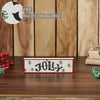 Jolly Snowflake Block Sign 3x10 - The Village Country Store 