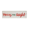 Merry and Bright Block Sign 3x10 - The Village Country Store 