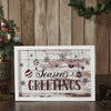 Season's Greetings Ornaments Wall Hanging Sign 11x16 - The Village Country Store 