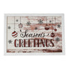 Season's Greetings Ornaments Wall Hanging Sign 11x16 - The Village Country Store 