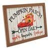 Shiplap Pumpkin Patch Red Truck Wall Sign 10x14 - The Village Country Store 