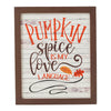 Shiplap Pumpkin Spice Is My Language Wall Sign 12x10 - The Village Country Store 