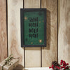 Silent Night Holy Night Framed Wall Hanging Sign 12x8 - The Village Country Store 