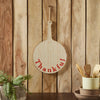 Thankful Round MDF Cutting Board Sign 19x12 - The Village Country Store 