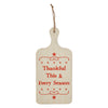 Thankful This & Every Season MDF Cutting Board Sign 18x8.5 - The Village Country Store 