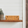 Under The Harvest Moon Prim Stars Mustard Base MDF Sign 4x12 - The Village Country Store 