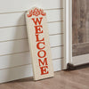 Welcome MDF Wall Sign Harvest Color 18x6 - The Village Country Store 