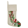 Seasons Crest Stocking Cardinal Holly Stocking 11x18