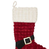 Kringle Chenille Boot Stocking 12x20 - The Village Country Store
