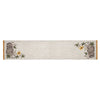 Seasons Crest Table Runner Autumn Pumpkin Patch Stripes Runner 12x60