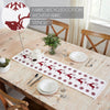 Scandia Snowflake Red White Runner 12x48 - The Village Country Store 