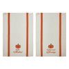 Harvest Blessings Pumpkin Tea Towel Set of 2 19x28 - The Village Country Store 