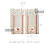 Harvest Blessings Pumpkin Tea Towel Set of 2 19x28 - The Village Country Store 