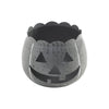 Seasons Crest Tealight Candle Holder Jack-O-Lantern Candle Holder Antique Grey 6.25x7.5x7.5