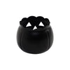 Seasons Crest Tealight Candle Holder Jack-O-Lantern Candle Holder Black 4.25x5.25x5.25