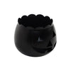 Seasons Crest Tealight Candle Holder Jack-O-Lantern Candle Holder Black 6.25x7.5x7.5