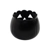 Seasons Crest Tealight Candle Holder Jack-O-Lantern Candle Holder Black 6.25x7.5x7.5