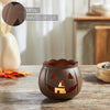 Seasons Crest Tealight Candle Holder Jack-O-Lantern Candle Holder Bronze 4.25x5.25x5.25