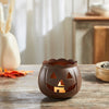 Seasons Crest Tealight Candle Holder Jack-O-Lantern Candle Holder Bronze 4.25x5.25x5.25