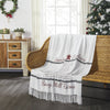 Sawyer Mill Santa Cookies Woven Throw 50x60 - The Village Country Store 