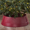 Metal Tree Collar Burgundy 7.5x24x24 - The Village Country Store 