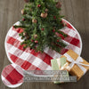 Annie Red Check Tree Skirt 24 - The Village Country Store