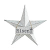 Seasons Crest Wall Hanging Celebrate Grace Metal Star w/ Risen Tag 12x12
